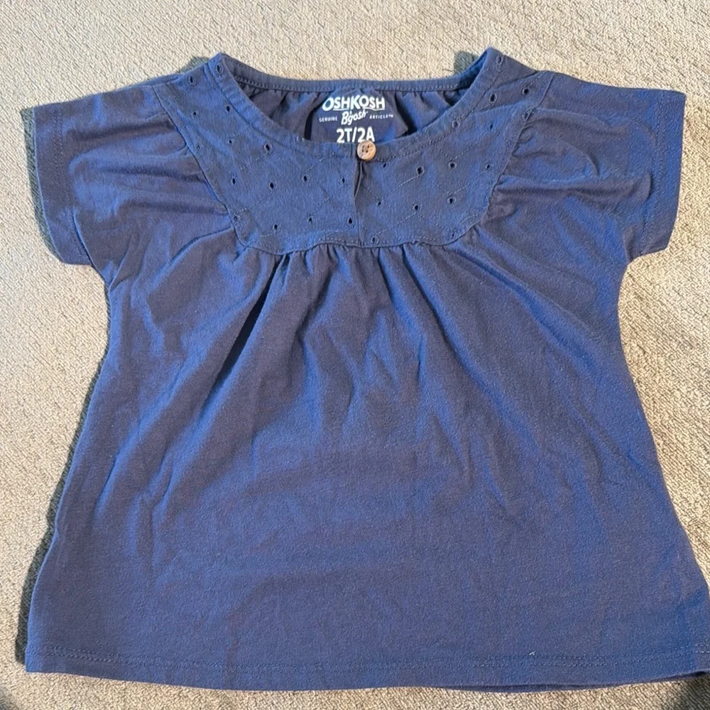 OshKosh B'gosh Kids Navy Blue Top